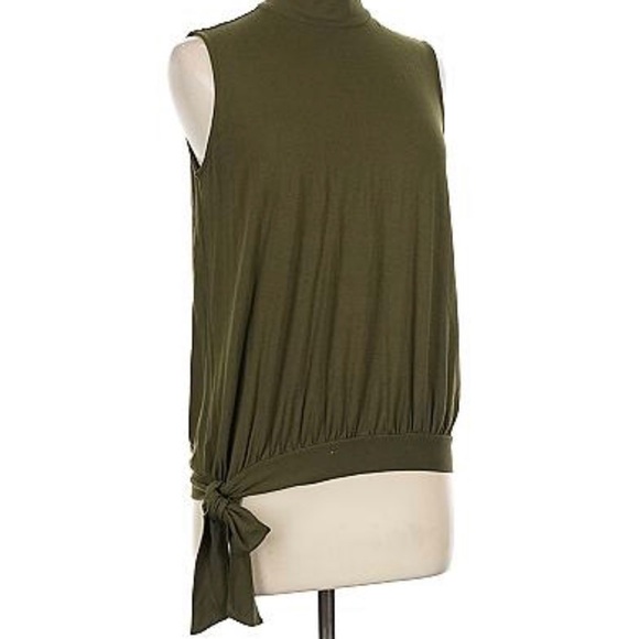 Lauren Ralph Lauren Olive Green Tank Top - Picture 3 of 4